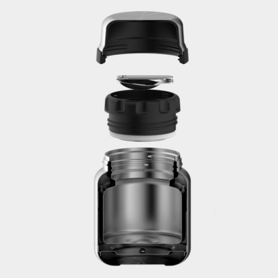 BOBBER Термос Jerrycan для еды вакуумный бытовой 0.7л Glossy
