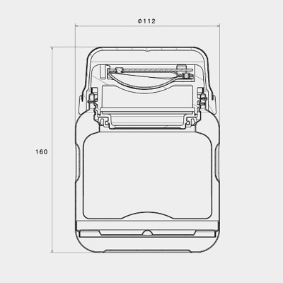 BOBBER Термос Jerrycan для еды вакуумный бытовой 0.47л Glossy