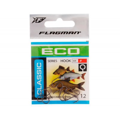 FLAGMAN Крючок ECO Classic 1 №8 12шт