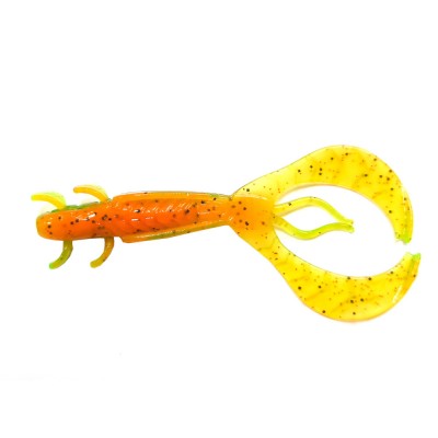 FLAGMAN Рак FL Craw 3,5" #0215 Orange Chartreuse