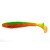 F-FISHING Виброхвост Mystic Fish Fat 3.8" #0215 Orange Chartreuse