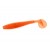 FLAGMAN Виброхвост Mystic Fish Fat 3,8" #102 Orange 9,5см 4шт