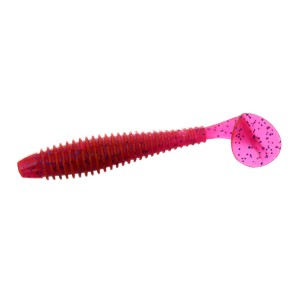 F-FISHING Виброхвост Mystic Fish Fat 3.8" #110 Glamour 9.5см 4шт