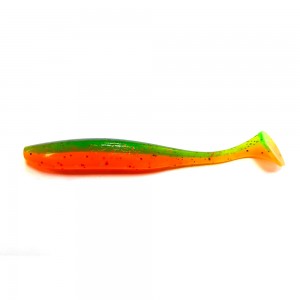 FLAGMAN Виброхвост Shad 4" #0215 Orange Chartreuse