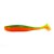 FLAGMAN Виброхвост Shad 4" #0215 Orange Chartreuse