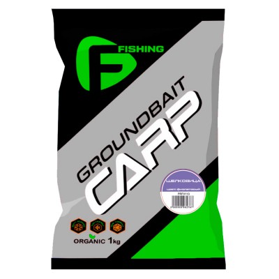 F-FISHING Прикормка для рыбы CARP Шелковица 1кг (15)