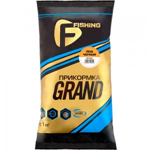 F-FISHING Прикормка для рыбы GRAND Лещ Черный 1кг