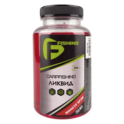F-FISHING Ликвид CARP Монстр Краб 250мл (4)