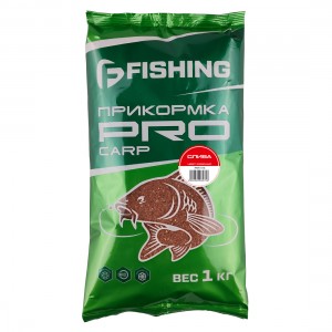 F-FISHING Прикормка для рыбы PRO Carp Слива 1кг