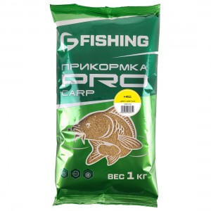 F-FISHING Прикормка для рыбы PRO Carp Мед 1кг