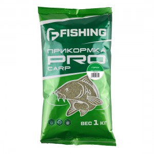 F-FISHING Прикормка для рыбы PRO Carp Горох 1кг