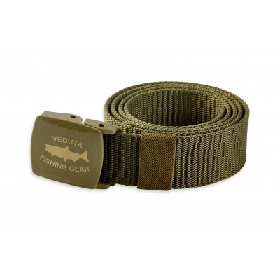 Ремень Veduta Nylon Belt с пластиковой пряжкой Green